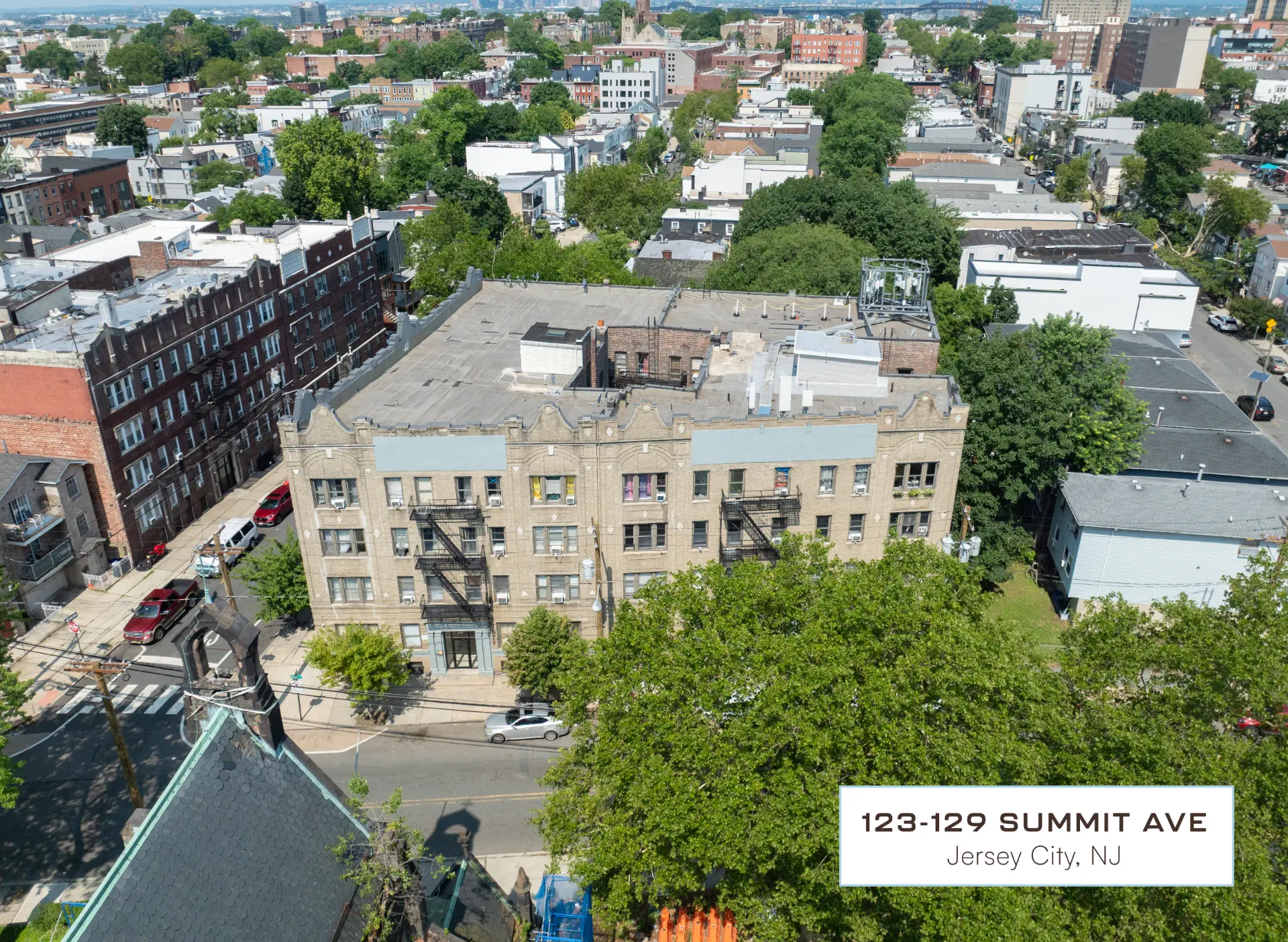 123–129 Summit Ave exterior aerial